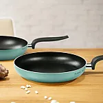 Set 3 tigai Flonal, The Wall, dimensiune 20/24/28cm, Turcoaz - Studiocasa.ro