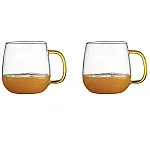 Set 2 Cani Thermo My Cup Pentru Ceai, Lapte Sau Orice Bautura Rece Sau Calda, 480Ml, Delcaffe - Studiocasa.ro