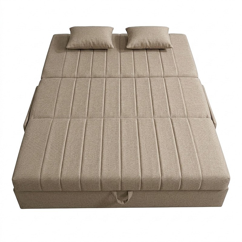 Canapea Extensibila 3 Locuri Pek Smart Living, Nisipiu - Studiocasa.ro