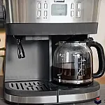 Resigilat Espressor Studio Casa Delicia Combi Inox, 15 Bar, 3 In 1, Espressor De Cafea Si Un Filtru De Cafea, 1850 W, Timer - Studiocasa.ro