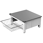 Baza cu sertar tip coș, pentru depozitare, Meliconi, masina de spalat, greutate suprapunere 250kg - Studiocasa.ro