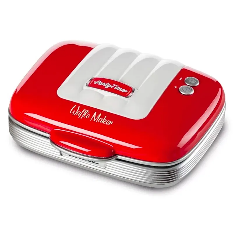 Aparat Waffe 1973Wh/Red, Party Time, Ariete - Studiocasa.ro