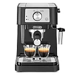 Espresor Cu Pompa Delonghi Stilosa Ec260.Bk, 1 L, 1100 W, Negru - Studiocasa.ro