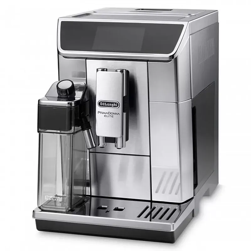 Espressor cafea automat DeLonghi Primadonna Elite ECAM 650.75MS 1450W, 15 bar, 1.8 l, Silver - Studiocasa.ro