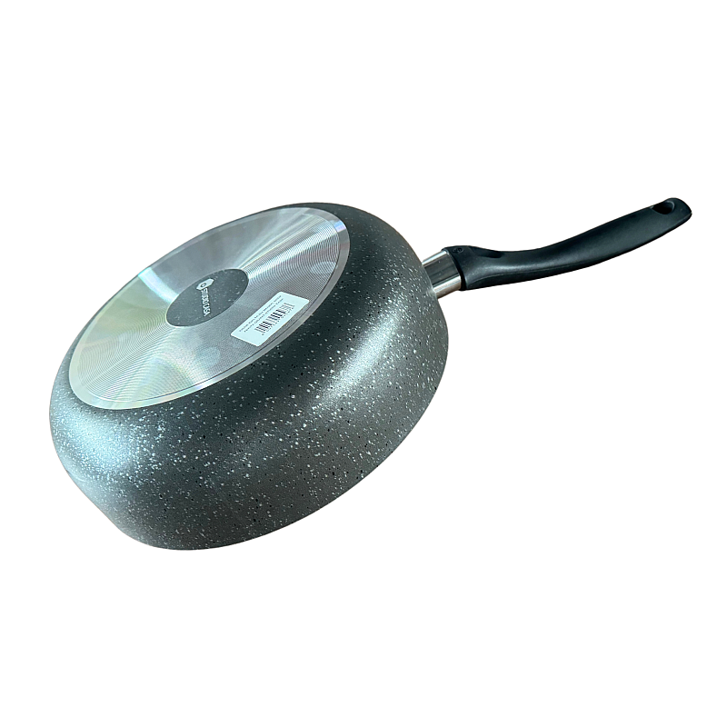 Tigaie inalta aluminiu - Studio Casa - Pepita Granit - 26cm - GPMPH2651 - Studiocasa.ro