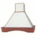 Hota decorativa rustica, 60 cm, Studio Casa Iris Ivory, 1 motor Turbo, Putere de absorbtie 500 mc / h - Studiocasa.ro