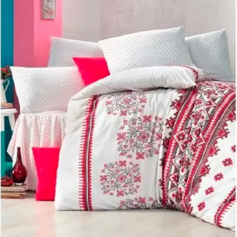 Lenjerie de pat dublu MIRA, Mally Home, Polycotton - Studiocasa.ro