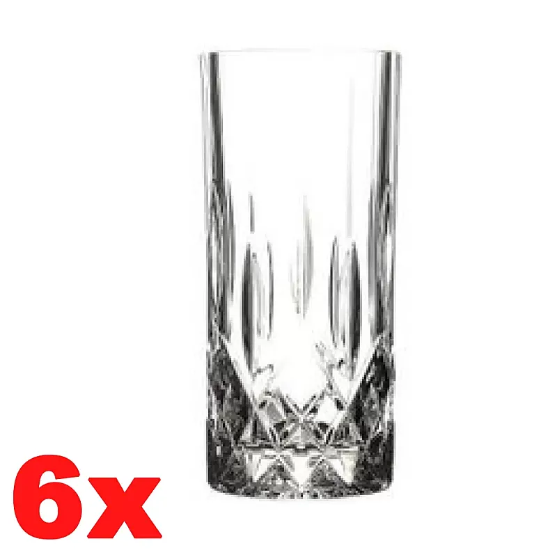 Set 6 pahare inalte HB Opera, Rcr Crystal - Studiocasa.ro