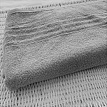 Prosop de baie 50 x 90 cm Studio Casa Shadow, 100% Bumbac, 400 gsm, Gri - Studiocasa.ro