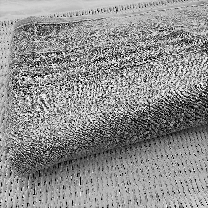 Prosop de baie 50 x 90 cm Studio Casa Shadow, 100% Bumbac, 400 gsm, Gri - Studiocasa.ro