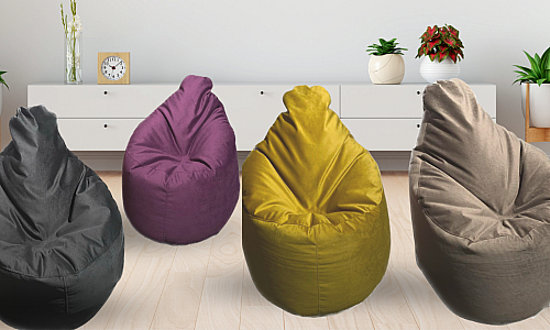 Fotoliile puf sunt din nou în trendurile de amenajări interioare