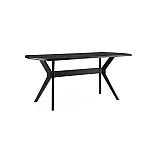 Masa Dinning ARES, Smart Living, Studio Casa, 180x90 cm, blat imitatie marmura - Studiocasa.ro