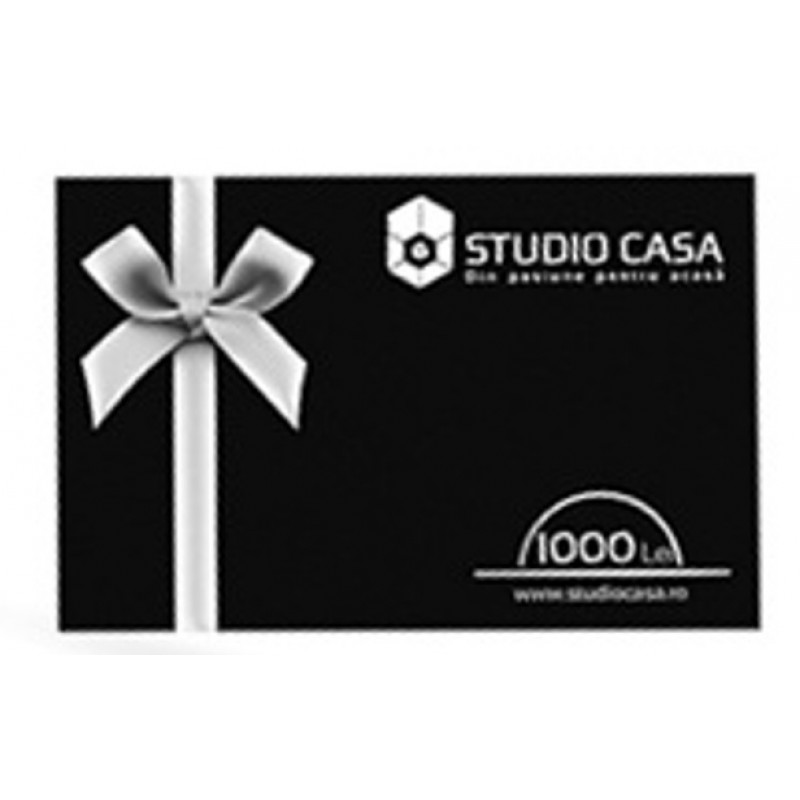 Card Cadou Studio Casa, 1000 lei