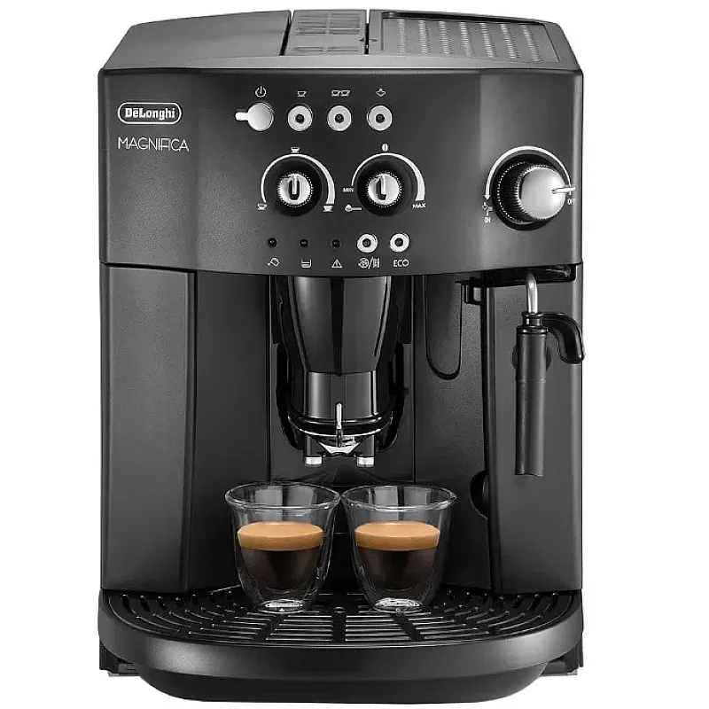 Espressor cafea automat DeLonghi Caffe Magnifica ESAM4000-B, 1450W, 15 bar, 1.8 l, Negru - Studiocasa.ro