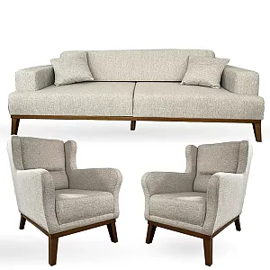 Set Elisa 39 - Canapea Extensibila+2 Fotolii