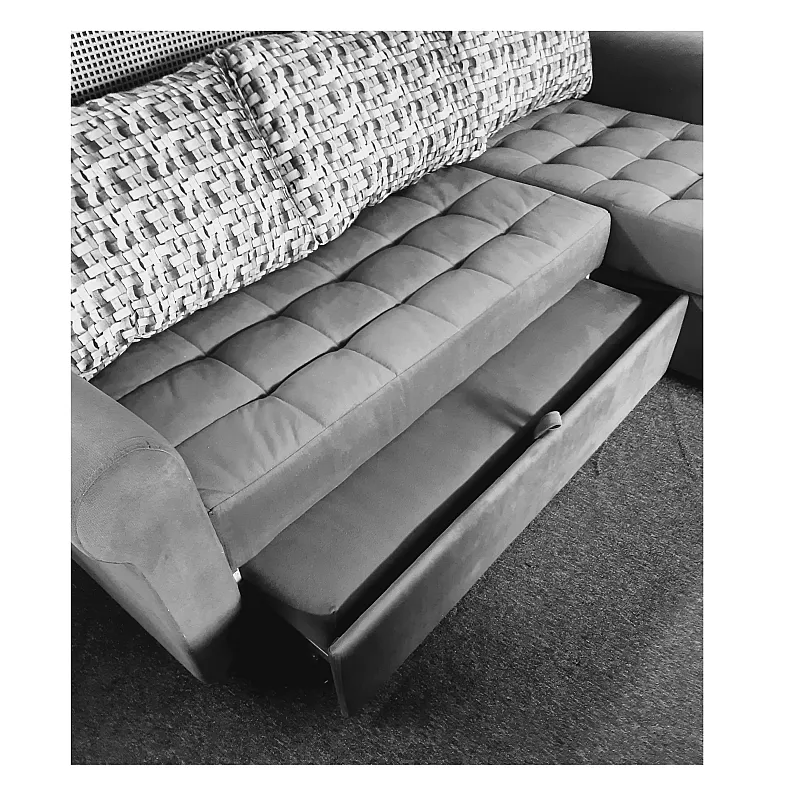 Coltar Extensibil Casablanca Grey Smart Living Studio Casa - Studiocasa.ro