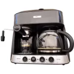Espressor DelCaffe 3 in 1 Coffe Shot, 15 bari, 1850W, 1.25 l, Functie spumare, Inchidere automata, Negru Espressor DelCaffe 3 in 1 Coffe Shot, 15 bari, 1850W, 1.25 l, Functie spumare, Inchidere automata, Negru - Studiocasa.ro