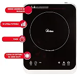 Plita inductie vitroceramica Kookie One Ardes , AR1F601, 2000 W , Negru - Studiocasa.ro
