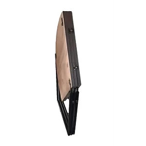 Masa rotunda Atlantic Pine Smart Living, Studio Casa, Diametru 100 cm, Pliabila, Design industrial, modulara  Masa rotunda Atlantic Pine Smart Living, Studio Casa, Diametru 100 cm, Pliabila, Design industrial, modulara