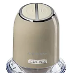 Tocator legume Ariete Vintage 438/03, Inox, 600ml, 400W, 2 viteze, 4 lame, Cream/Beige - Studiocasa.ro