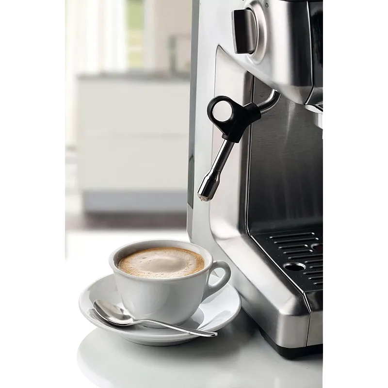 Espressor manual Ariete Cremissima 1313 Metal, 1600w, Rasnita incorporata, Sistem cappuccino, 15 Bar - Studiocasa.ro