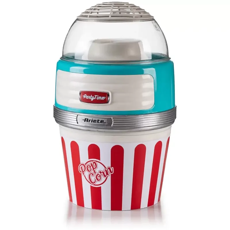 Aparat Popcorn Xl Party Time 2957 Ariete, 1100W, 60 Gr, Blue - Studiocasa.ro