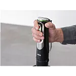 Mixer vertical Braun MQ9138XI, 1200 W, Pahar gradat 0.6 l, Tocator 0.5l, Tel, Rasnita, viteza variabila, Negru - Studiocasa.ro