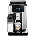 Espressor cafea automat De’Longhi PrimaDonna SOUL ECAM 610.55.SB, Carafa pentru lapte, Sistem LatteCrema, Rasnita cu tehnologie Bean Adapt, Coffee Link App, 1450W, 19 bar,2.2 l, Negru - Argintiu - Studiocasa.ro
