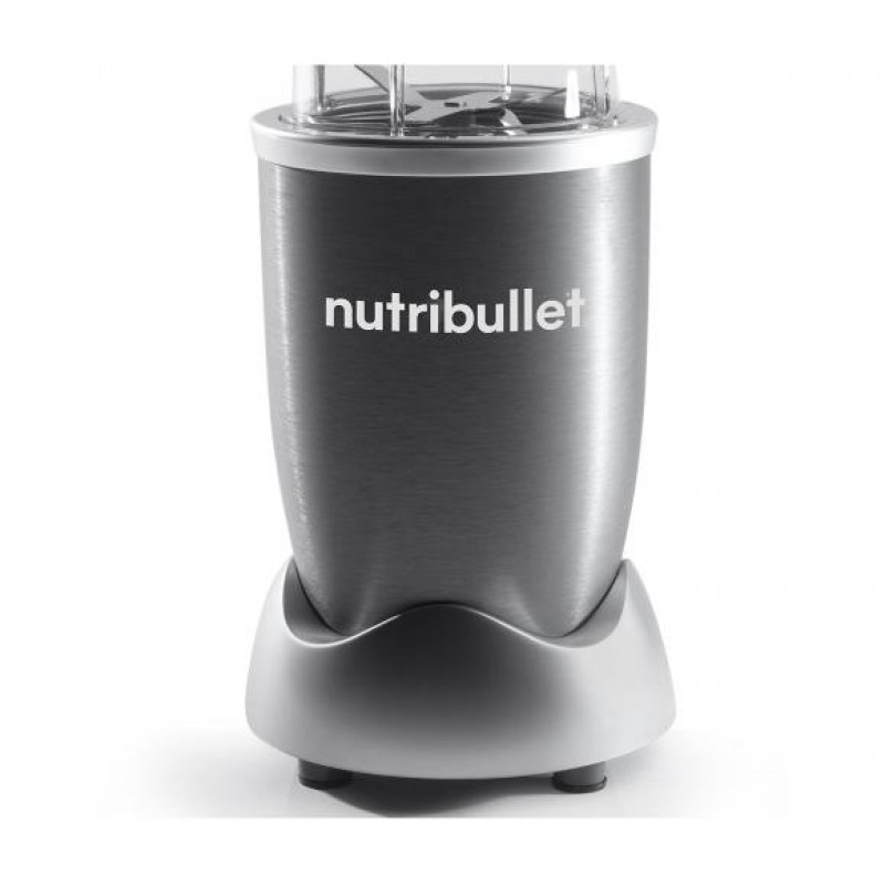 Blender Nutribullet Original NB603DG, 600 W, 1 viteza, Cupa inalta 0.7 l, Argintiu