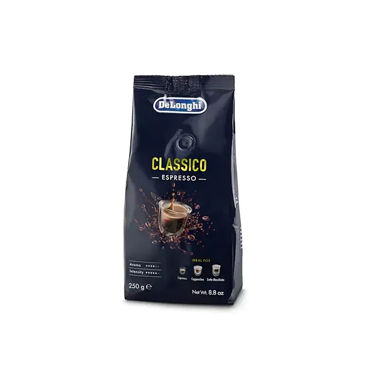 Cafea boabe DeLonghi Classico, 250g - Studiocasa.ro