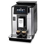 Espressor cafea automat De’Longhi PrimaDonna SOUL ECAM 610.55.SB, Carafa pentru lapte, Sistem LatteCrema, Rasnita cu tehnologie Bean Adapt, Coffee Link App, 1450W, 19 bar,2.2 l, Negru - Argintiu - Studiocasa.ro