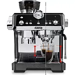 Espressor manual DE’LONGHI LA SPECIALISTA PRESTIGIO EC 9355.BM, 1450W, 19 bari, 2l, Negru/Argintiu - Studiocasa.ro