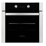 Pachet incorporabil Studio Casa Top 90/60/90 cm, Cuptor electric 60 cm, plita gaz Moon, 5 arzatoare 90 cm si hota clasica 90 cm, Negru / Inox - Studiocasa.ro
