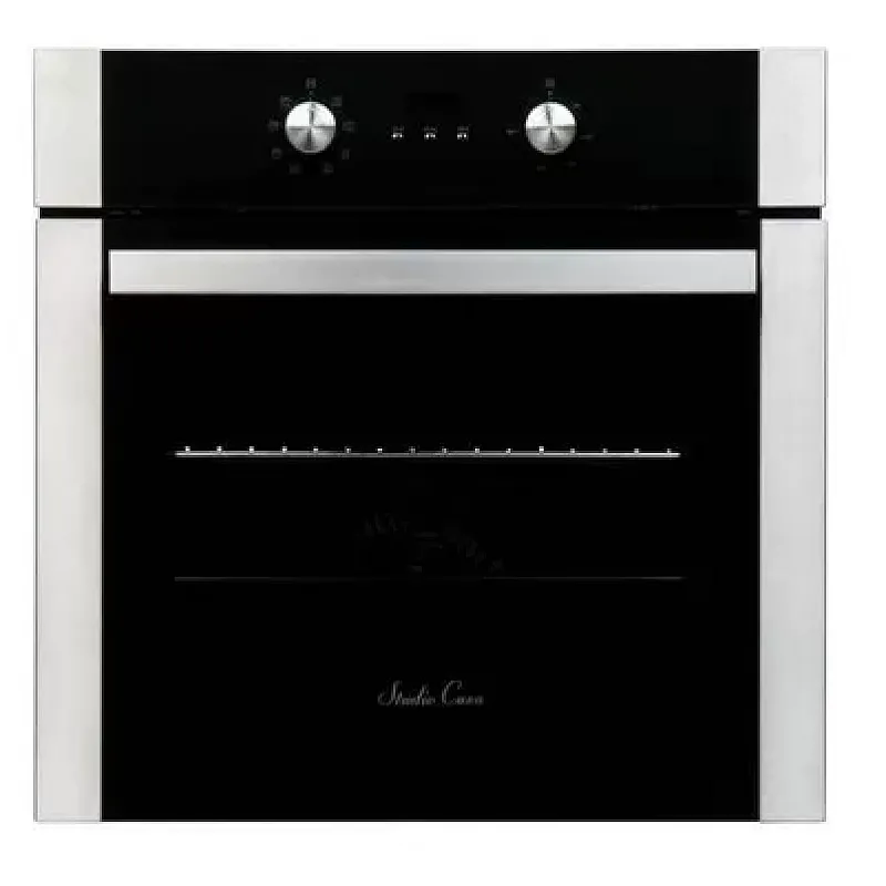 Pachet incorporabil Studio Casa Top 90/60/90 cm, Cuptor electric 60 cm, plita gaz Moon, 5 arzatoare 90 cm si hota clasica 90 cm, Negru / Inox - Studiocasa.ro