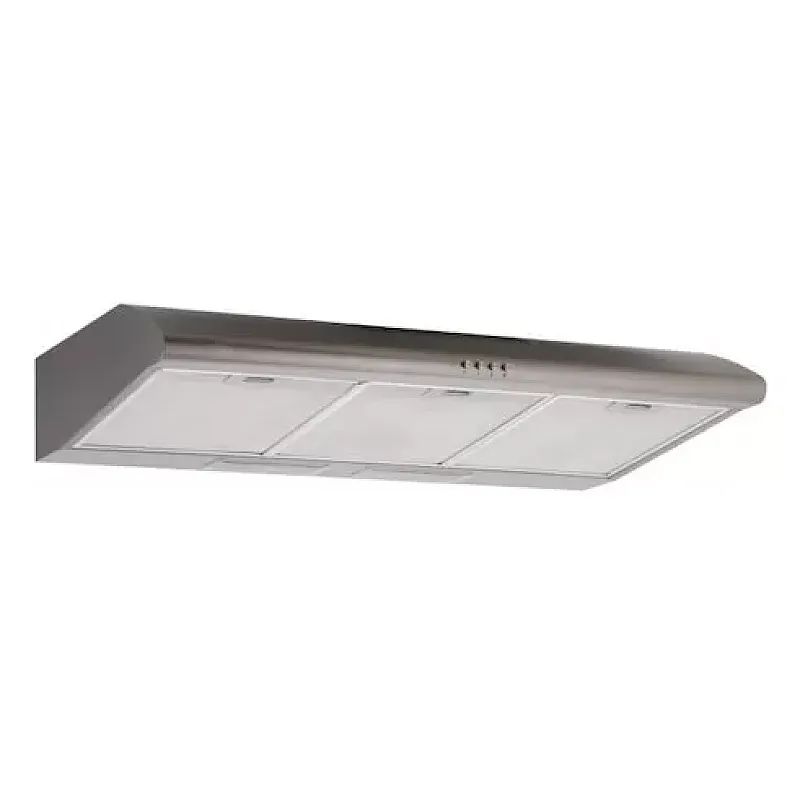 Pachet incorporabil Studio Casa Top 90/60/90 cm, Cuptor electric 60 cm, plita gaz Moon, 5 arzatoare 90 cm si hota clasica 90 cm, Negru / Inox - Studiocasa.ro