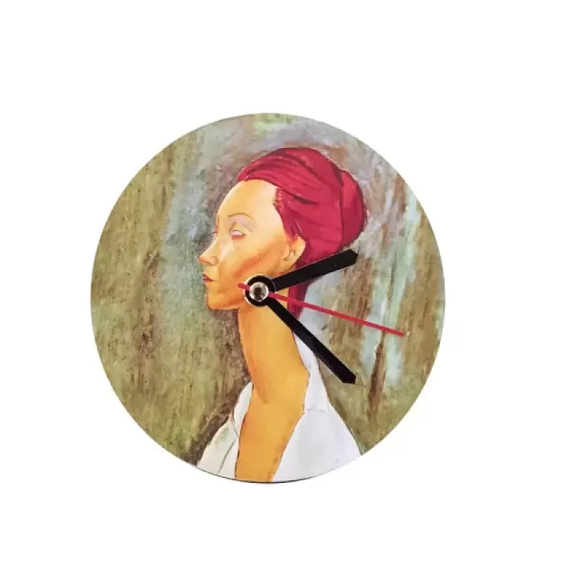 Ceas de perete fara rama REDHEAD, diametru 12,5 cm x 0.5 cm, suport magnetic - Studiocasa.ro