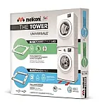 Kit 2 in 1 universal de suprapunere a masinii de spalat si a uscatorului de rufe, Meliconi , The Tower - Studiocasa.ro