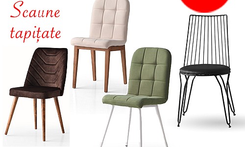 Scaune dining tapițate: simbolul eleganței pentru zona de servit masa