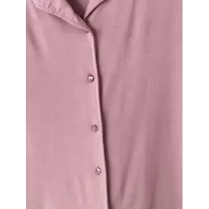 Pijama dama Nicol Da Re, Camille Berry, Bambus, pantaloni lungi, maneca dantela, S, Roz Pijama dama Nicol Da Re, Camille Berry, Bambus, pantaloni lungi, maneca dantela, S, Roz