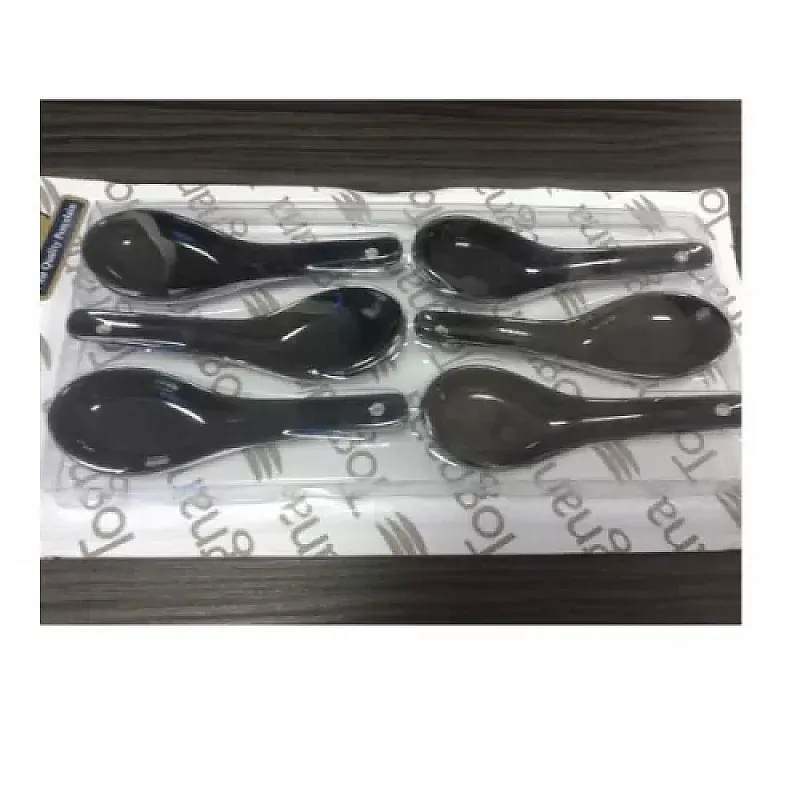 Set 6 Linguri 13*4Cm Party Black Tognana - Studiocasa.ro