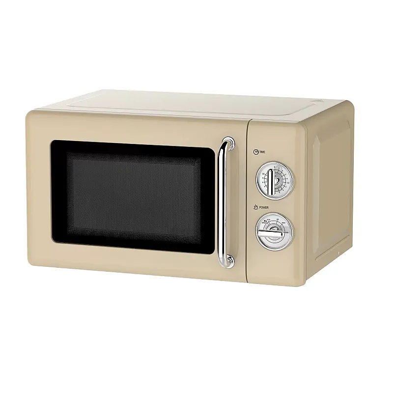 Cuptor cu microunde Studio Casa Mamma Mia SC2130, 700 W, Control mecanic, 20 l, Defrost, Crem - Studiocasa.ro