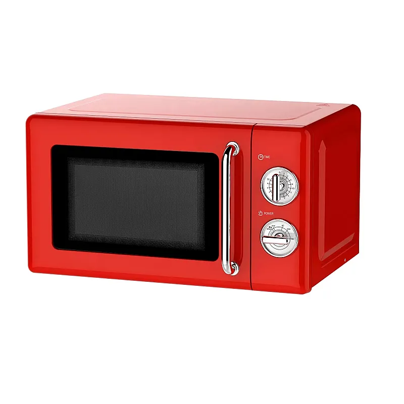 Cuptor cu microunde Studio Casa Mamma Mia SC2131, 700 W, Control mecanic, 20 l, Defrost, Rosu - Studiocasa.ro