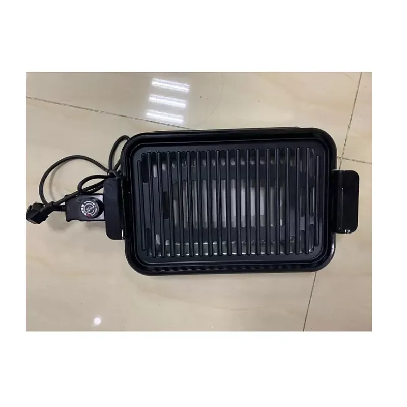 Gratar electric Studio Casa Mr.Grill SC2120, tava scurgere detasabila, 1200 W, reglare temperatura, Negru - Studiocasa.ro