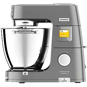 Robot de bucatarie KENWOOD Titanium Chef Patissier XL KWL90.164SI, 1400W, 7l, 13 trepte viteza, Argintiu