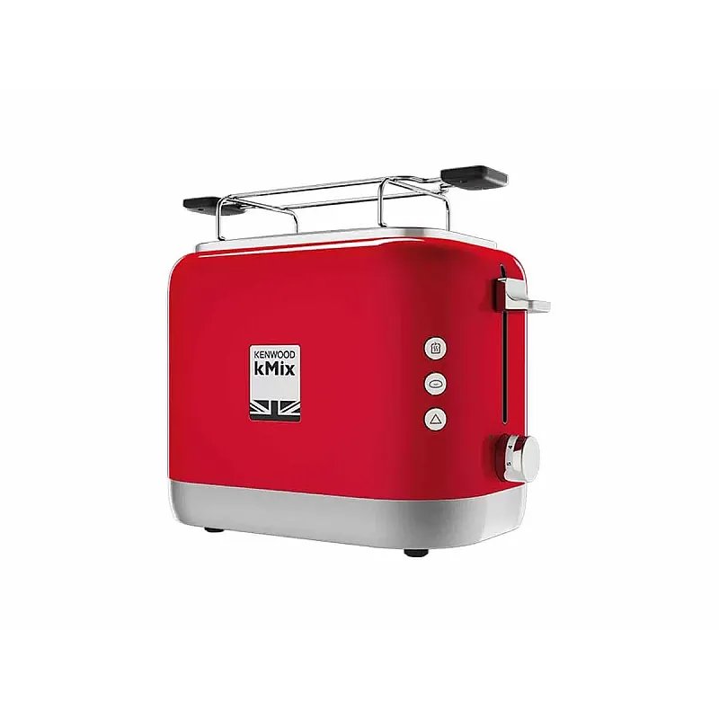 Prajitor de paine Kenwood kMix TCX751RD, 900W, 5 Functii, 2 felii, Rosu - Studiocasa.ro