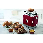Prajitor de paine Kenwood kMix TCX751RD, 900W, 5 Functii, 2 felii, Rosu - Studiocasa.ro