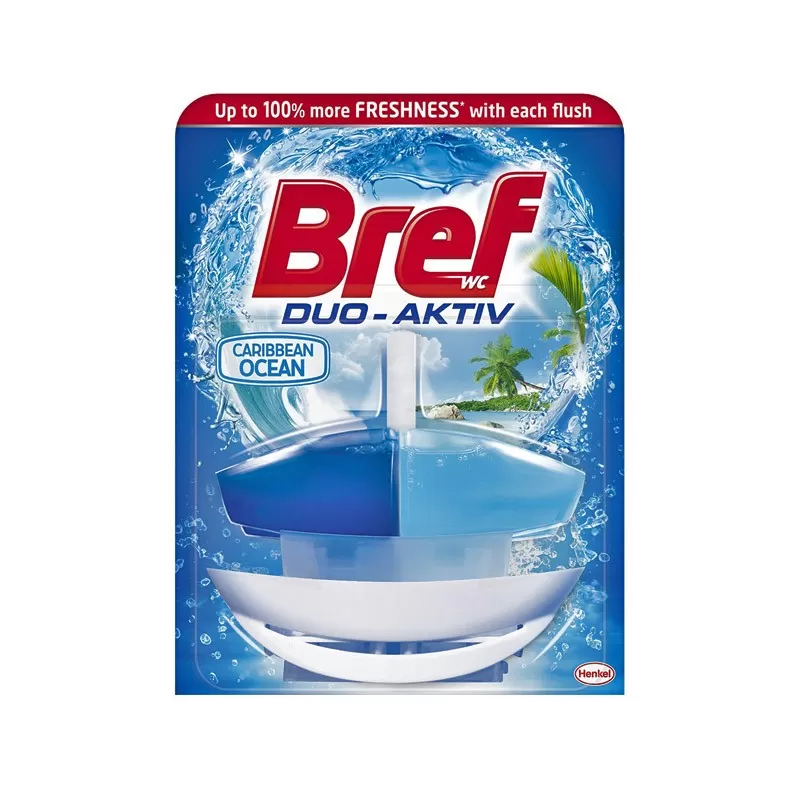 Odorizant WC Bref Duo Activ Ocean 50 ml - Studiocasa.ro
