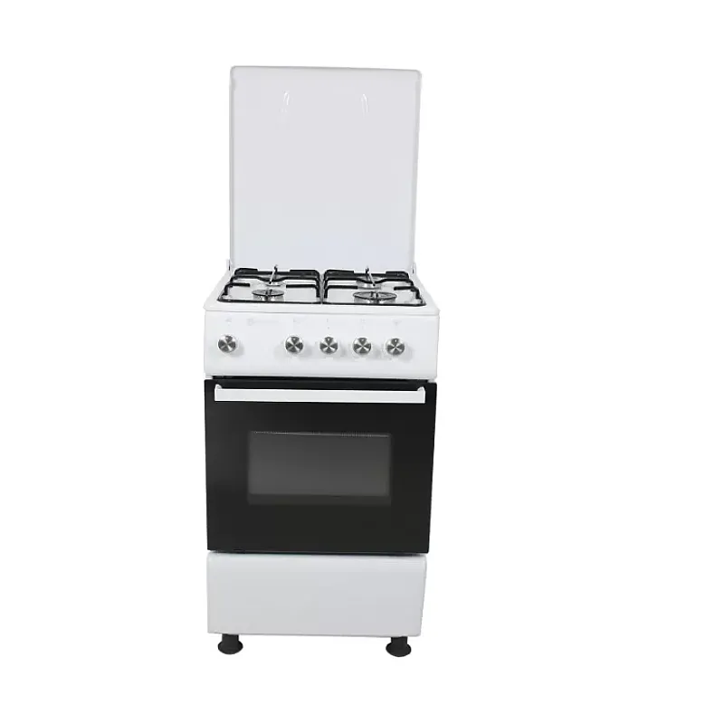 Pachet Aragaz clasic, 4 ochiuri gaz, cuptor gaz, 50x50cm, Studio Casa GALAXY, Alb cu Hota clasica Studio Casa Olymp 60 cm Wh, 2 motoare - Studiocasa.ro