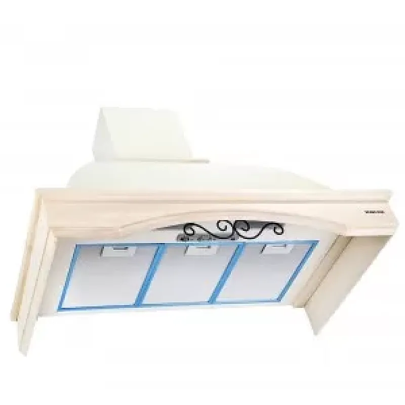 Hota Rustica Studio Casa Loira Ferro Battuto 90 Cm,Ivory - Studiocasa.ro