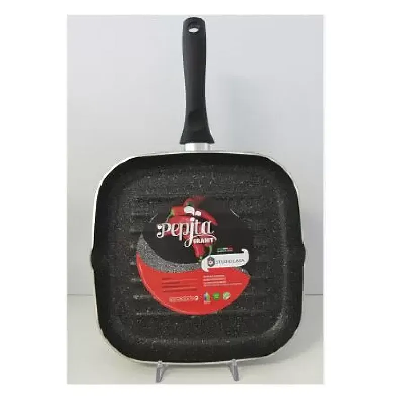 Tigaie grill aluminiu Studio Casa - Pepita Granit - 28x28cm - GPMBS2851 - Studiocasa.ro